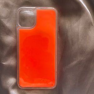 iPhone 11 Neón Orange sand cover